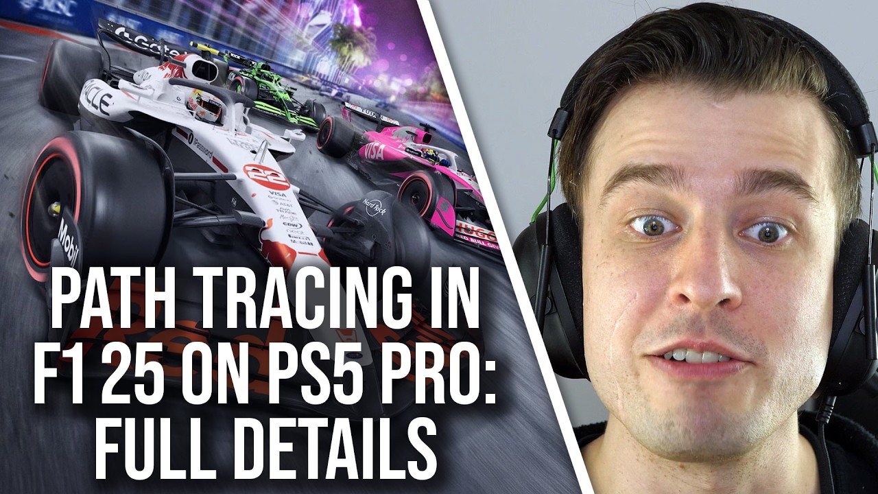 F1 25 Path Tracing Demo On PS5 Pro Revealed: Here's What We Think - YouTube