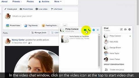 How to Use Facebook Video Chat