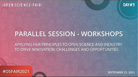 Applying FAIR principles to open science and industry to drive innovation