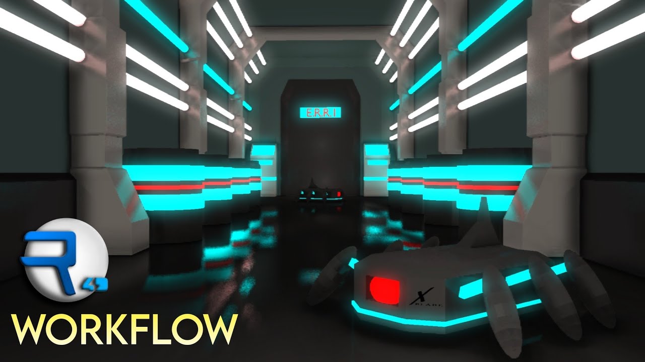 Futuristic corridor Modeling Reconn 4d Workflow . No commentry .