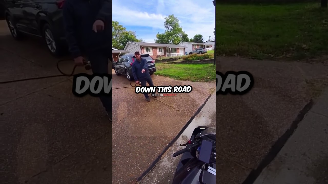 NPC Sprays Biker With Water 🤯