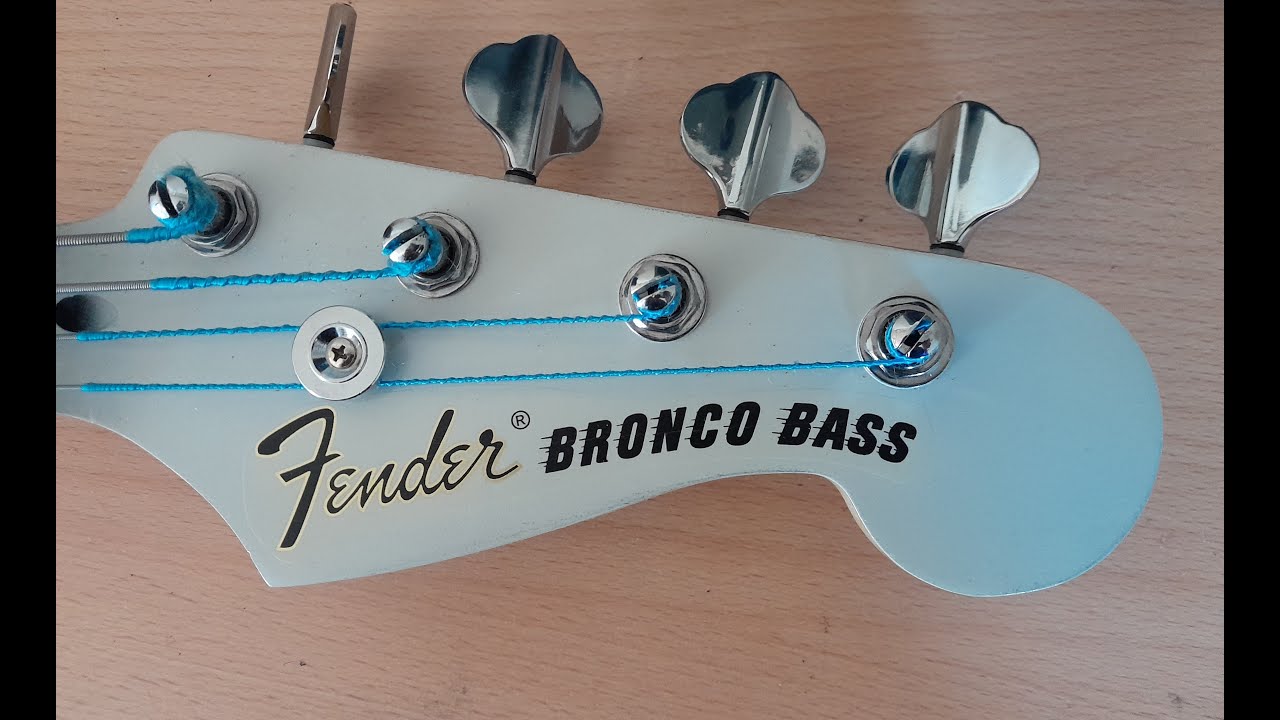 Squier Sonic Bronco Bass MN Pt - 2. Mods and Sounds. - YouTube