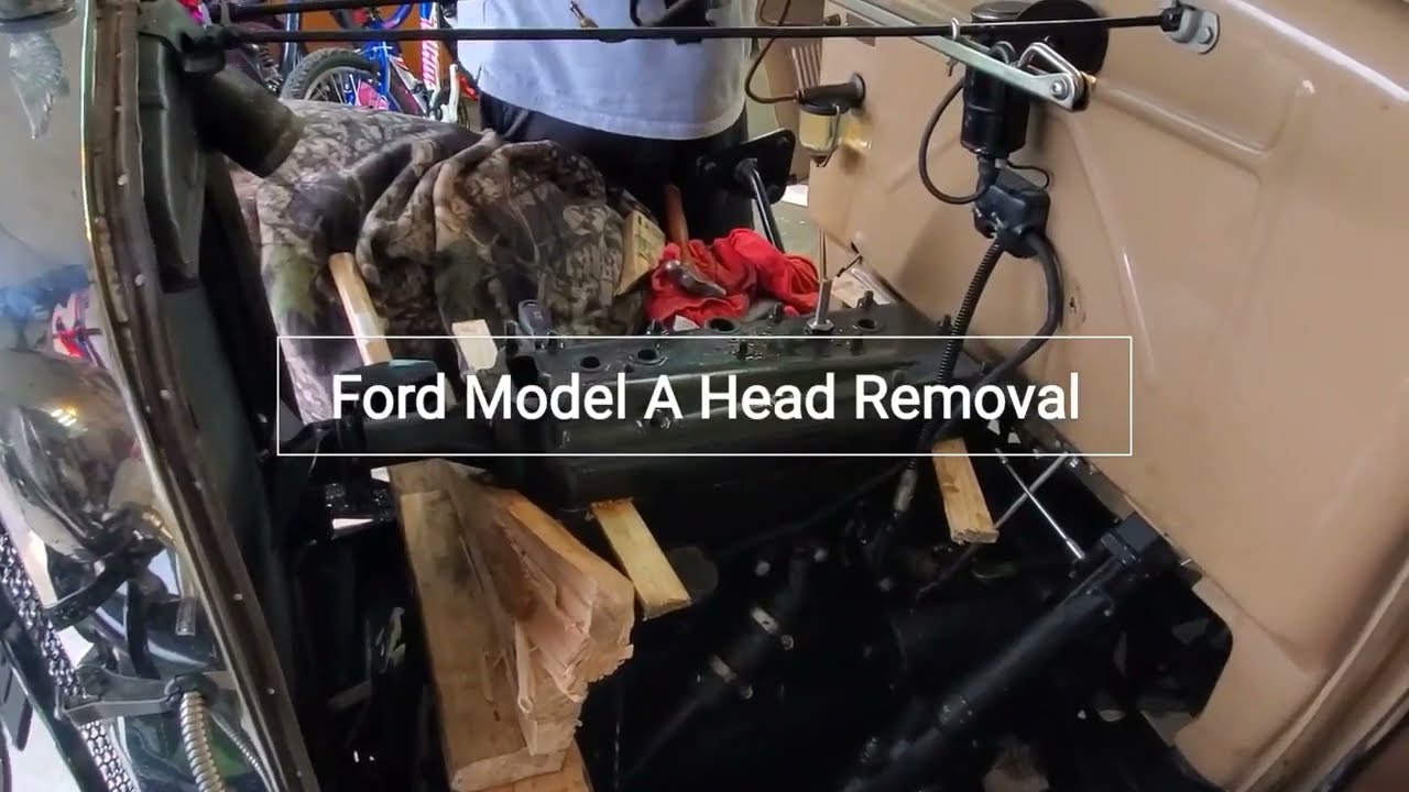 Ohio Valley Region Model A Ford Club Ford Model A Head Gasket Removal YouTube