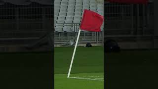 Atatürk Olimpiyat Stadyumunda Korner Direğinin Zor Anları