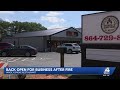 Wholy Smoke Family Restaurant reopens after fire
