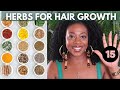 15 Herbs to Grow Your Hair Fast!