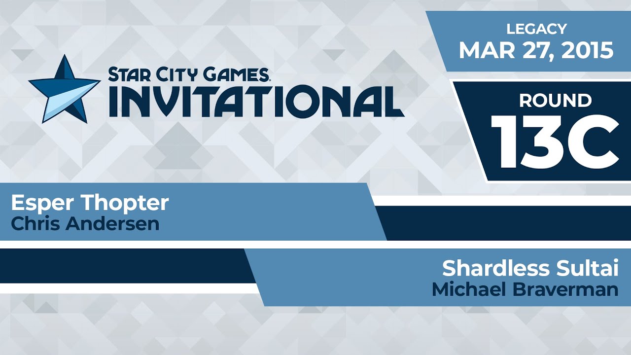 SCGINVI: Round 13c - Chris Anderson vs Michael Braverman | Legacy