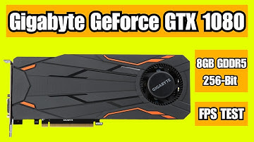 Gigabyte Nvidia GeForce GTX 1080 8GB GDDR5 256Bit Graphics Card FPS Benchmarking 2025