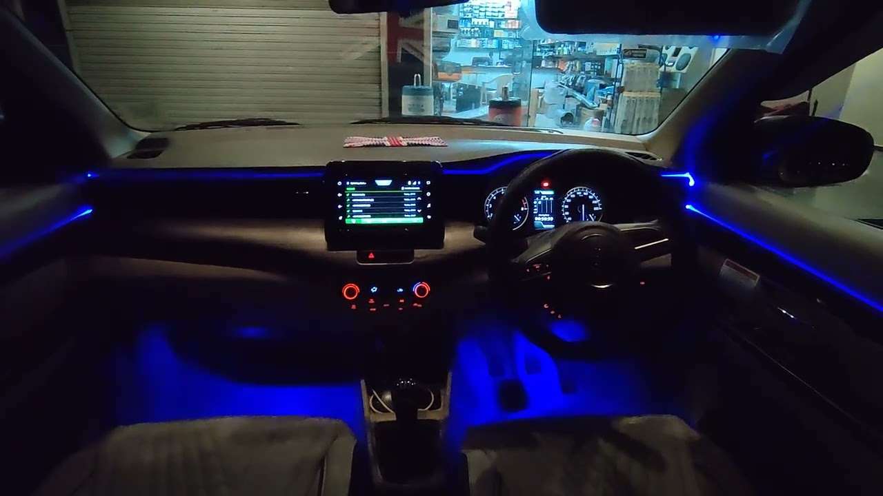 9 Pc Ambient Light Fitted In Ertiga New At Royal Car Accessories