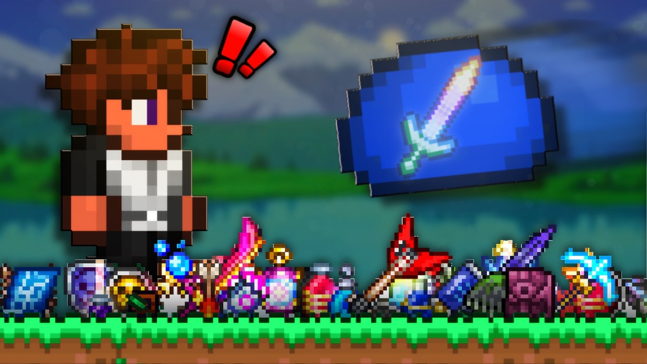 Terraria but EVERY DROP is Randomized...