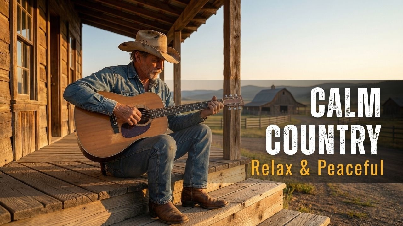 【Calm Country 34】Relax Playlist / for Peaceful / Work / Pop / Ballad / Study / Coffee 🤠🎶