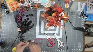 How to Make an Adorable Halloween Floral Arrangement | Easy DIY Centerpiece for Fall Decorating
