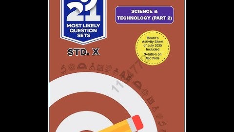 21 Sets – Science II Std. X,  Video (2025–2026)"