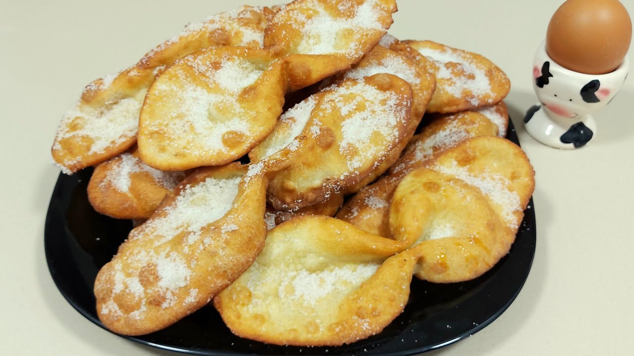 🎭 12 OREJAS DE CARNAVAL CON 1 HUEVO 🥚 RECETA RÁPIDA // BEATRIZ COCINA