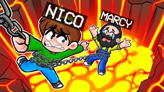 NICO, È LEGATO A MARCY E SI ARRABBIA PERCHÈ LO FA CADERE!