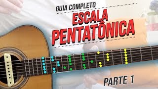 🔴Escala Pentatônica - Tudo o que você precisa saber! (parte 1) chords