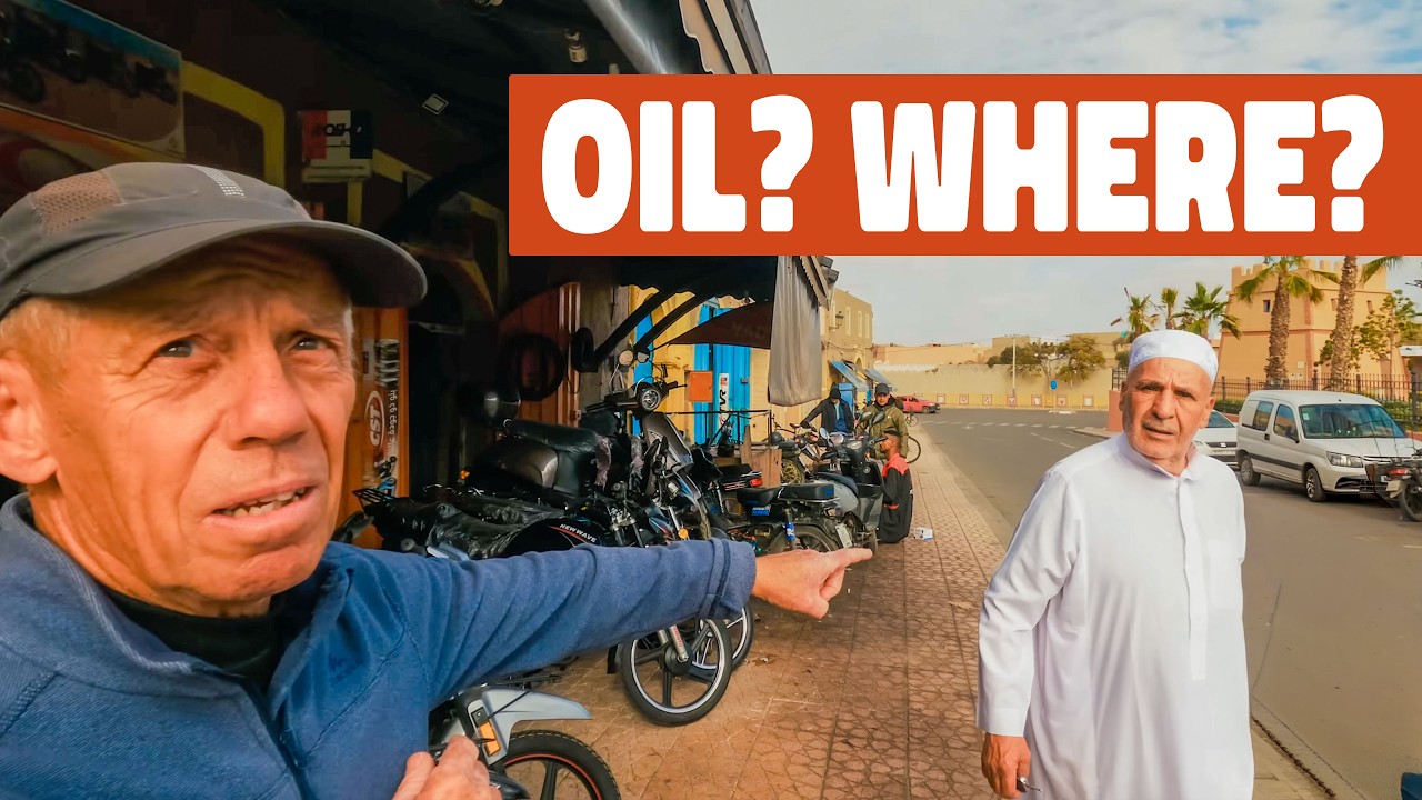 My Bike Is Leaking Oil in Morocco (Out of Options) 🇲🇦 | S1E140