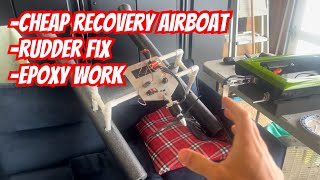 Shop Day - DIY Recovery Boat - Fixing a damaged TFL Rudder - Decepticon Prep by Rogalla Marine RC 443 views 1 month ago 14 minutes, 16 seconds