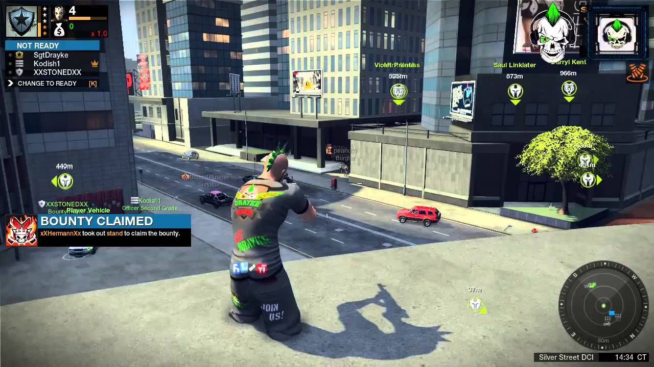 APB Reloaded : Roof Glitch [HD] (PC) Drayke Gaming  : Sgt Drayke