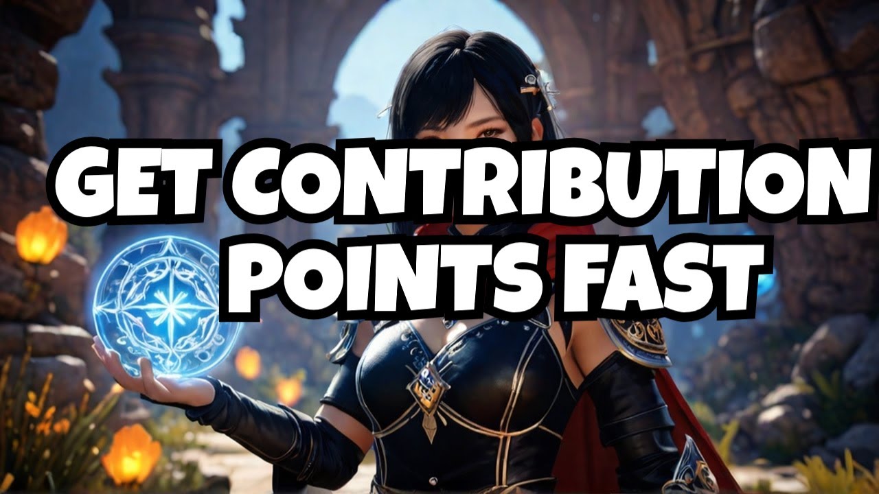 How to Get Contribution Points FAST in Black Desert 2024 Guide - YouTube