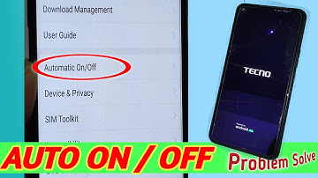 Tecno phone auto restart problem !! All TECNO Mobile on & off Solution