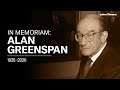 Alan Greenspan, former Federal Reserve chairman, dies at 100