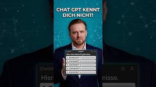 Findet dich ChatGPT? 🤖 #short