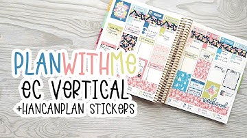 WEEKLY PLAN WITH ME | ERIN CONDREN VERTICAL | HanCanPlan