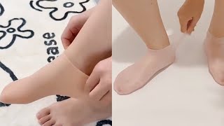 Women Foot Spa Pedicure Silicone Socks Review 2023 - Moisturizing Socks For Cracked Dry Feet screenshot 2