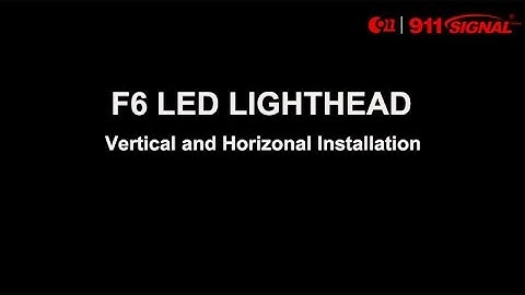 New Vertical or Horizontal Version LED LIGHTHEAD - F6