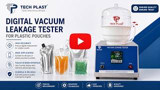 Digital Vacuum Leakage Tester for Plastic Pouches & PackagingPouch Leak Detection Machine |