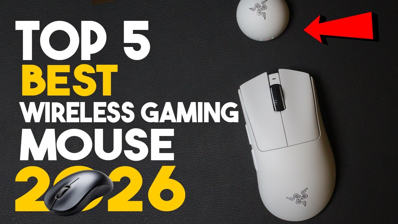 ✅Top 5 Best Wireless Gaming Mouse for 2026 (Watch Before You Buy)