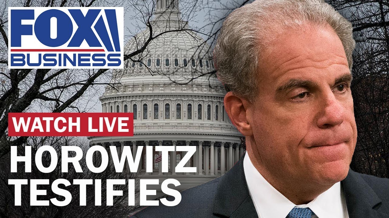DOJ Inspector General testifies on FISA abuse, Russia probe - YouTube