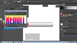 Create A Tube Effect With Text In Illustrator