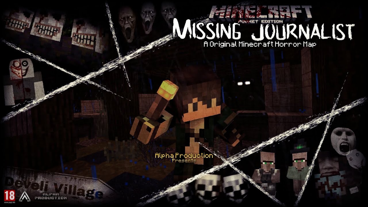 Minecraft [ 𝙈𝙞𝙨𝙨𝙞𝙣𝙜 𝙅𝙤𝙪𝙧𝙣𝙖𝙡𝙞𝙨𝙩 ] Horror Map (Introduction Video) - YouTube