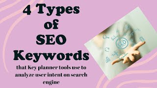 Types of  Keywords in SEO (Four Key Types) Urdu/Hindi News
