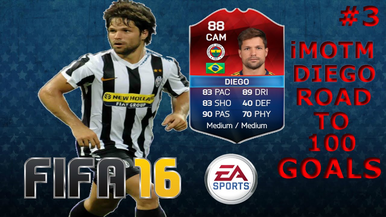 iMOTM Diego Road To 100 Goals FIFA16 Ultimate Team #3