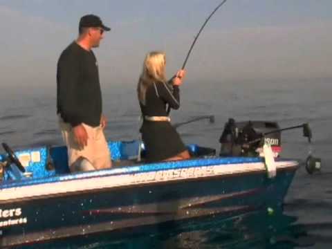 Open Water Salmon on Cut Bait - Season-1 - YouTube...