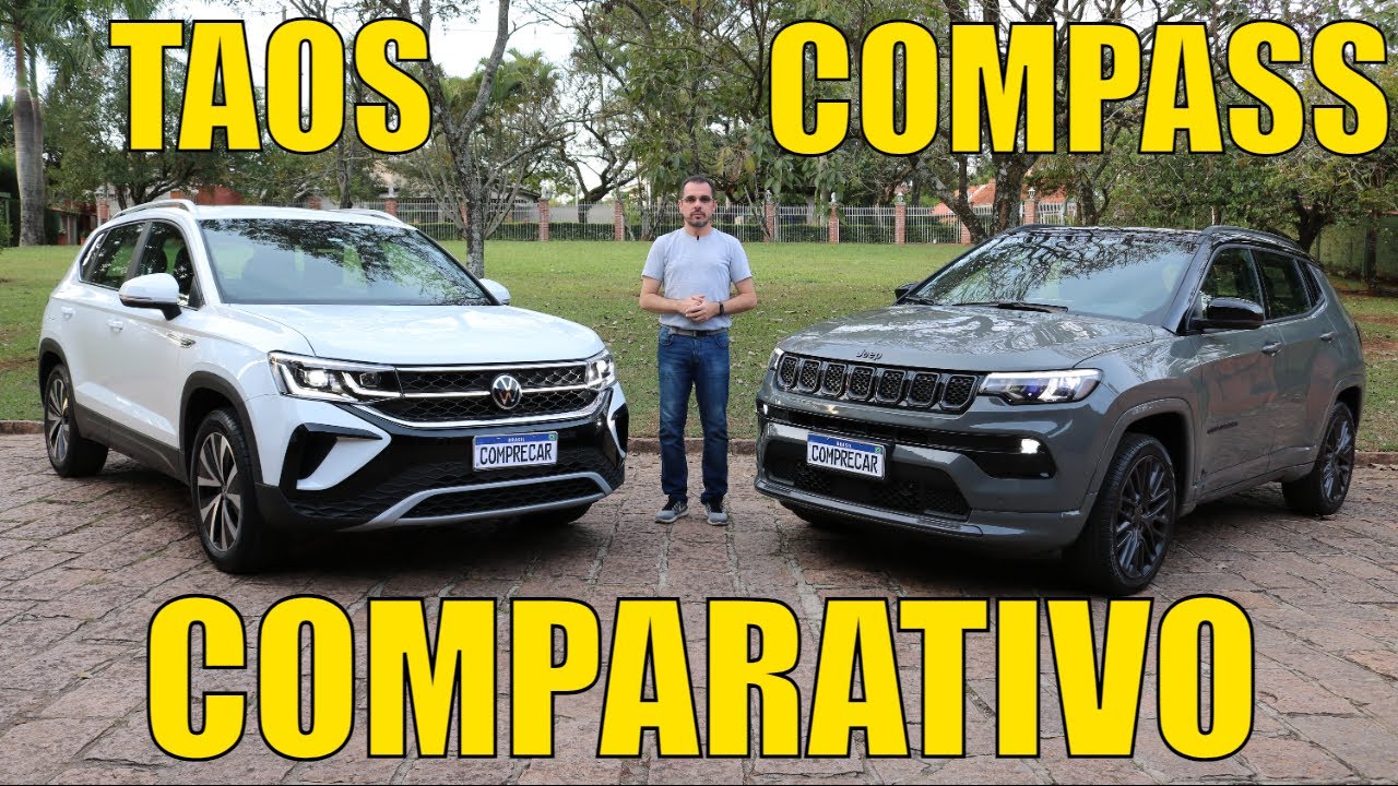 Comparativo Jeep Compass Série S x Volkswagen Taos Highline YouTube
