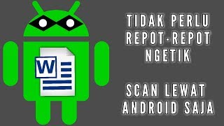 Cara Merubah Tulisan Di Kertas Ke Bentuk Word Di Android screenshot 5