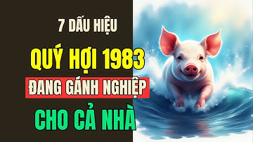 7 Dấu hiệu mà Thần phật đã nói rõ, Tuổi Quý Hợi 1983. Nửa đời trước gánh nghiệp cho cả gia đình.