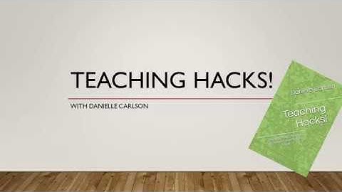 Teaching Hacks Episode 2- Quickly & Randomly Grouping Students