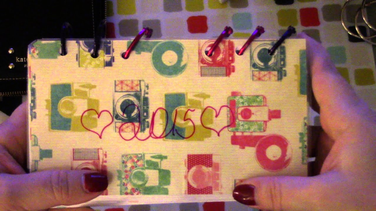 How to archive 2015 Filofax/Planner. DIY Style