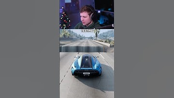 Koenigsegg Regera vs. Pothole