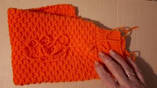 #36, Part 6, Knit Along With Me, 46 Inch Cardigan, Sheila's Just Knitting