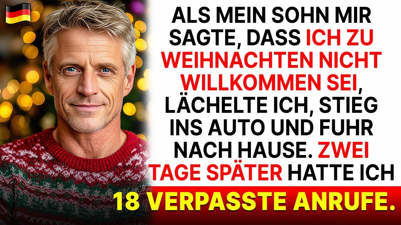 Mein Sohn sagte, er erwarte mich nicht zu Weihnachten, also habe ich die Hypothekenzahlung storniert