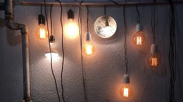 Animation on vintage incandescence lights - Demo of Dimmable Light Arduino library