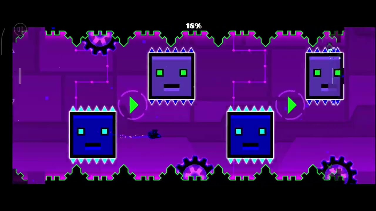 Geometry dash: собрал две монетки в deadlock