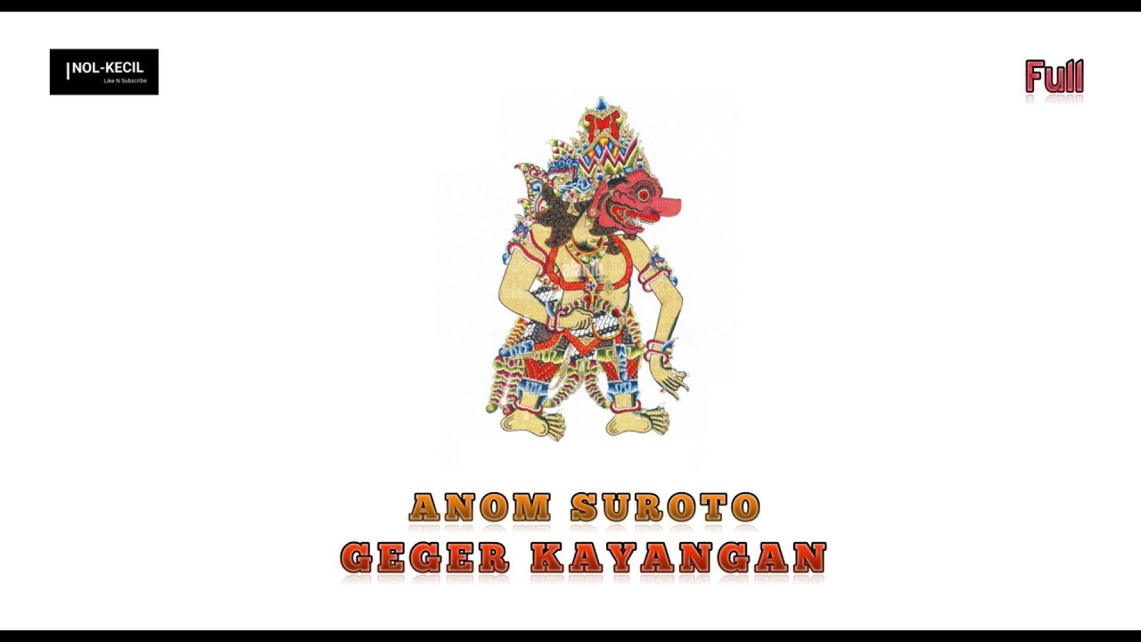 GEGER KAYANGAN Ki.Anom Suroto - Full Non STOP