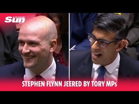 Stephen Flynn jeered